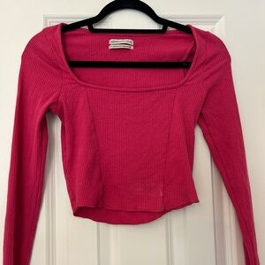 Urban Outfitters pink long sleeve